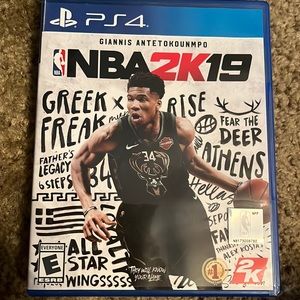 PS4 NBA 2K19 game